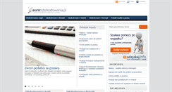 Desktop Screenshot of euroodszkodowania.pl